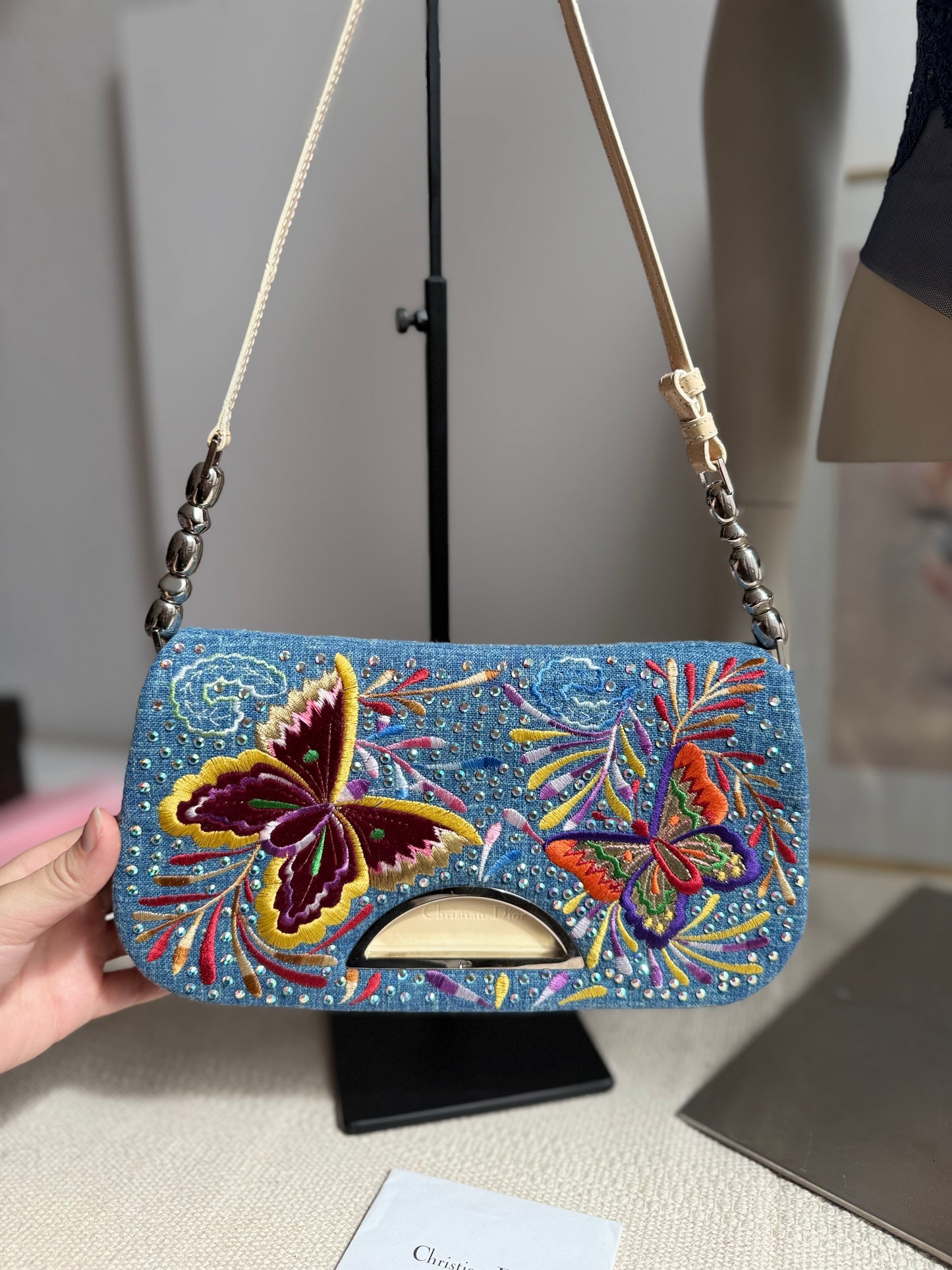 Vintage Christian Dior Malice Butterfly