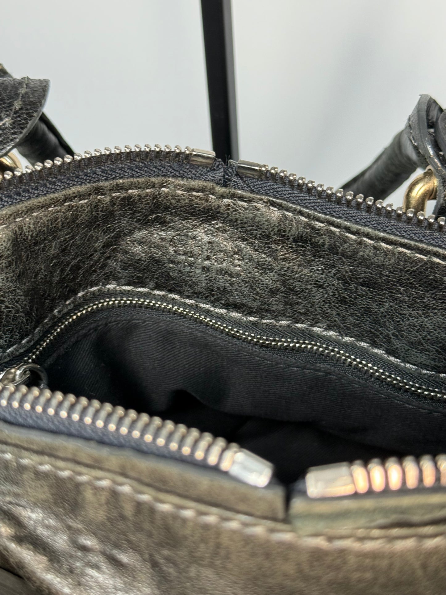 Vintage Chloé Paddington Black Leather Bag with Padlock