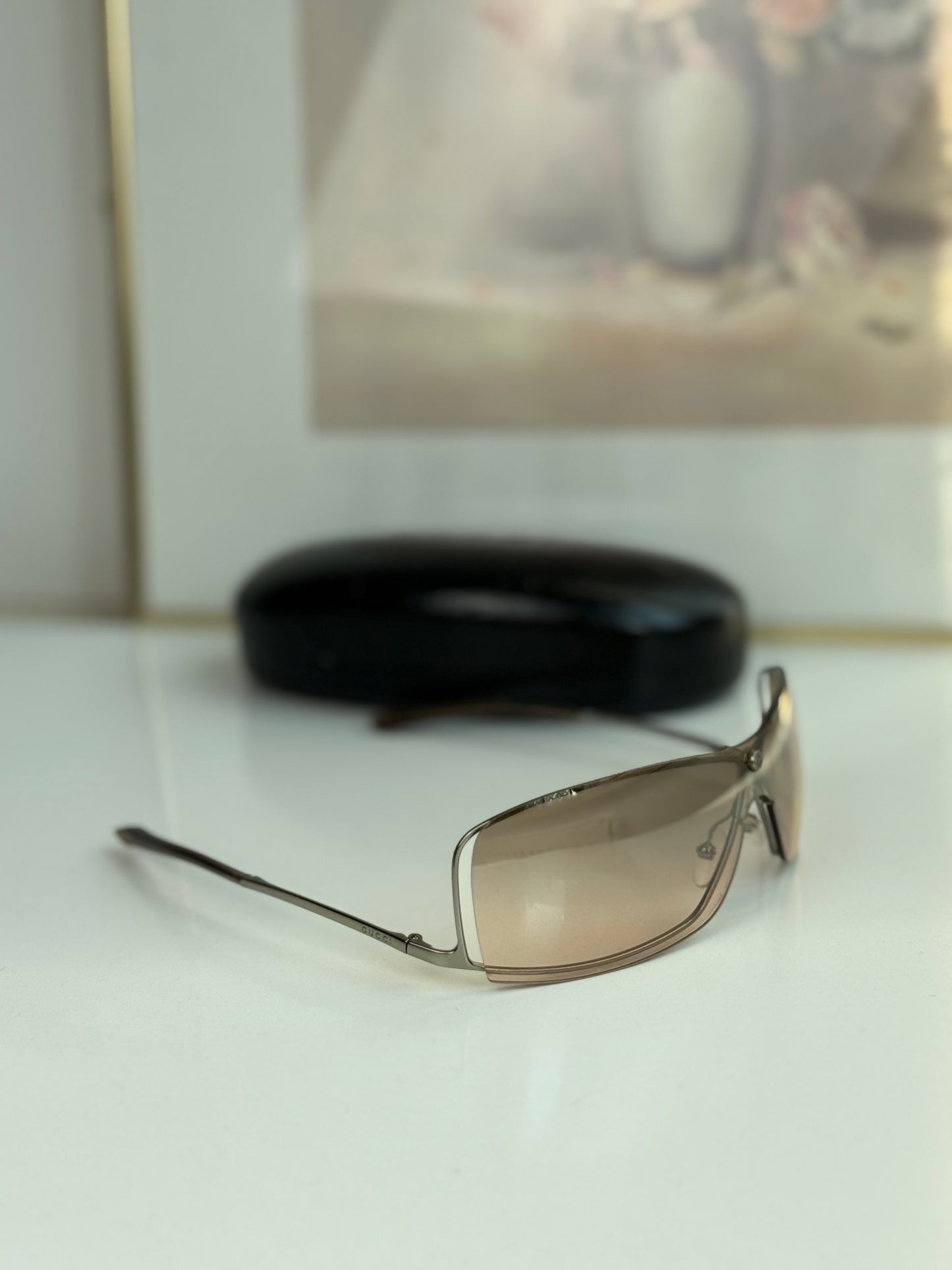 Vintage Gucci by Tom Ford GG1709/S Sonnenbrille – Beige