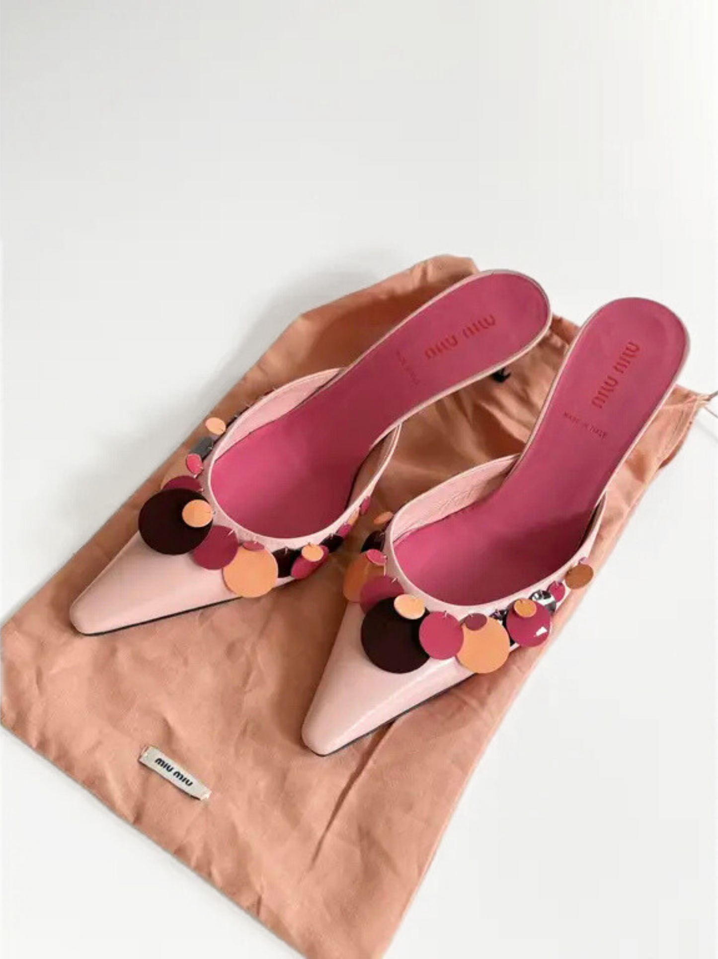 Miu Miu Kitten Heels Size 39