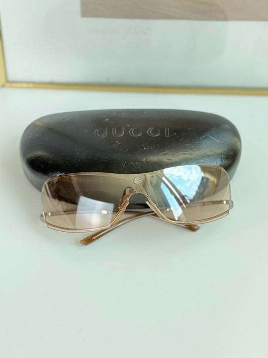 Vintage Gucci by Tom Ford GG1709/S Sonnenbrille – Beige