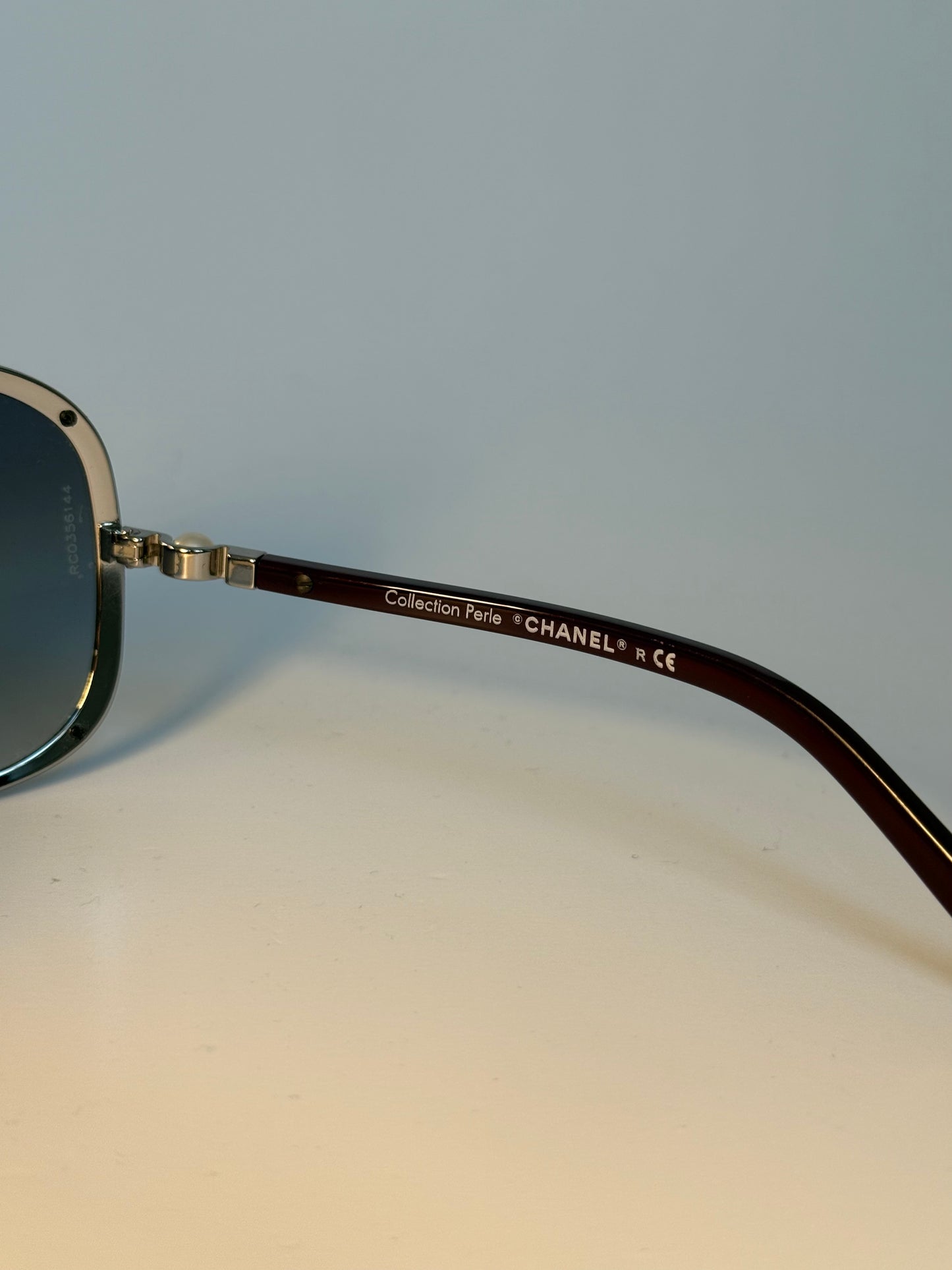 CHANEL Sunglasses Pearl