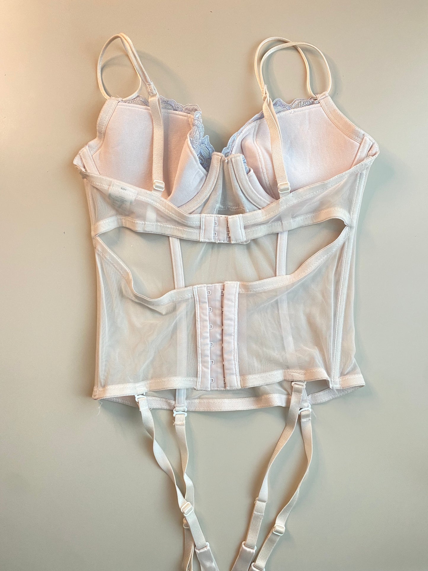 Vintage Corset Top Pastell 75B