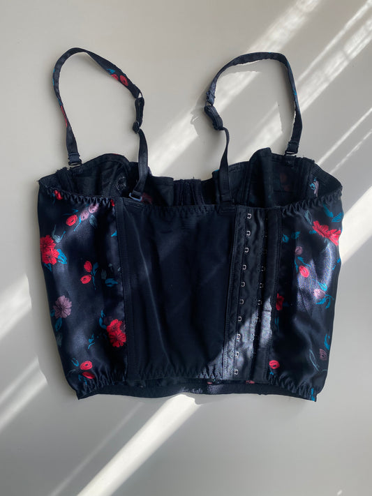 Vintage Corset Schwarz 65-70B