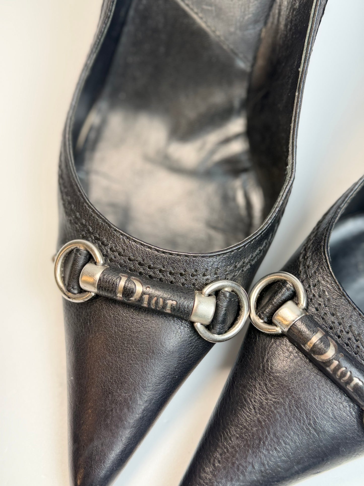 Dior leather Pumps 38;5