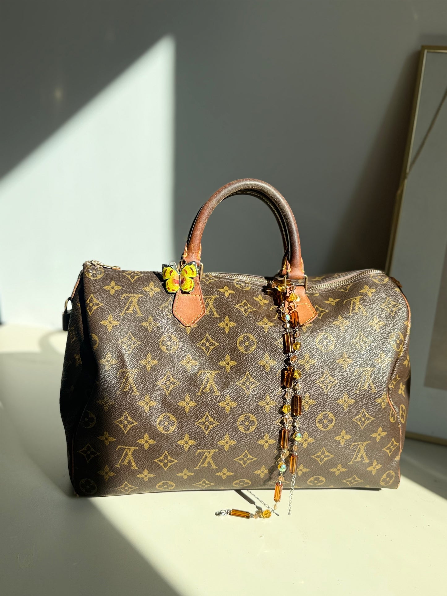 Louis Vuitton Customized Speedy 35 Monogram Bag