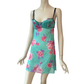 Vintage Dolce & Gabbana Negligée Dress Turquoise