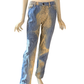 Just Cavalli Vintage Blue Reptile Print Pants W28 IT42 Y2K
