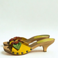 Vintage Miu Miu Yellow Patent Leather Clogs – Size 37