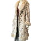 Just Cavalli Vintage Afghan Coat Crane Print