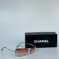 Chanel Vintage Rimless Sunglasses rhinestones – Model 4017D C12489