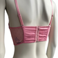 Cropped Dolce & Gabbana Bustier Top Barbie pink Size S