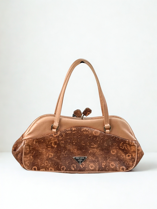 Vintage Prada Evening Bag with Mirror