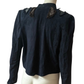 Vintage Roberto Cavalli Suede Jacket Fringe and Feathers Size S-M