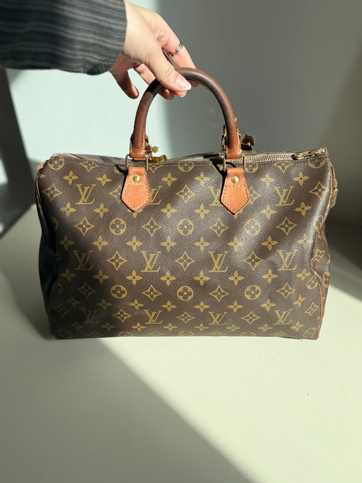 Louis Vuitton Customized Speedy 35 Monogram Bag