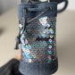Chanel Sequin Denim Bucket Bag