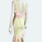 Vintage Versace Classic Ruffled Summer Dress
