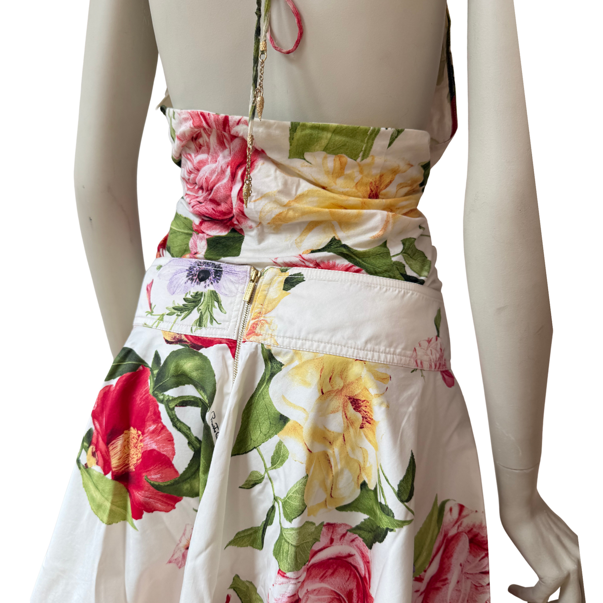 Vintage Roberto Cavalli Two-Piece Set Halterneck IT44