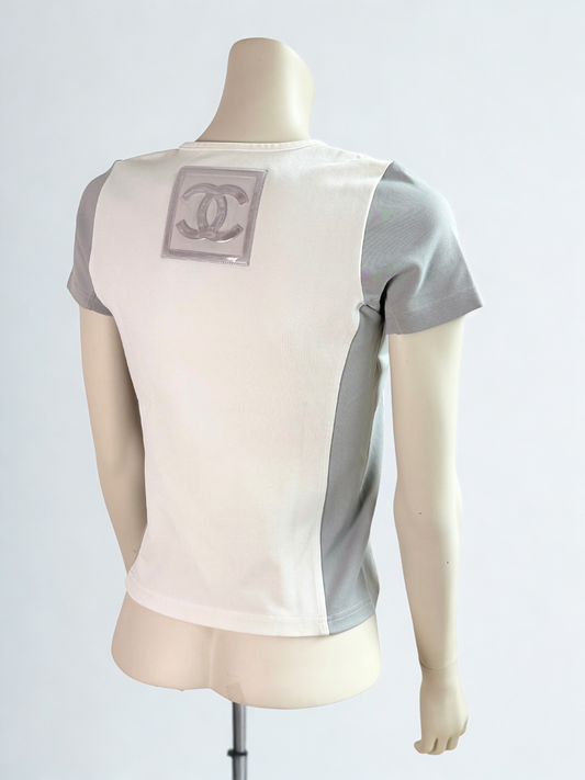 Vintage Chanel Reflective CC T-Shirt –  P01 Sport