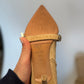 Vintage Christian Dior Ankle Boots beige suede
