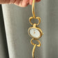 Vintage Gucci Swiss Made Gold-Tone Bangle Watch