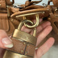 Vintage Chloé Paddington bag brown leather