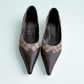Vintage Gucci GG Monogram Pointed-Toe Heels – Size 39