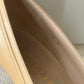 Vintage Chanel Pointed Toe Heels – Beige Leather, Size 40