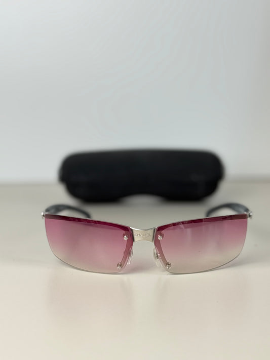 Chanel Vintage Pink Lens Sunglasses 4008