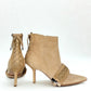 Vintage Christian Dior Ankle Boots beige suede