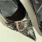 Dior flats black pointed toe 37,5
