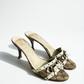Gucci Horsebit Mules 36C Bow and Stars