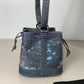 Chanel Sequin Denim Bucket Bag