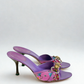 Gucci Flora Bamboo Mules Horsebit – Size 38.5