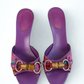 Gucci Flora Bamboo Mules Horsebit – Size 38.5
