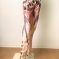 Vintage Roberto Cavalli Feather Print Lace-Up Jeans – Size M