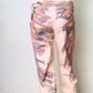 Vintage Roberto Cavalli Feather Print Lace-Up Jeans – Size M