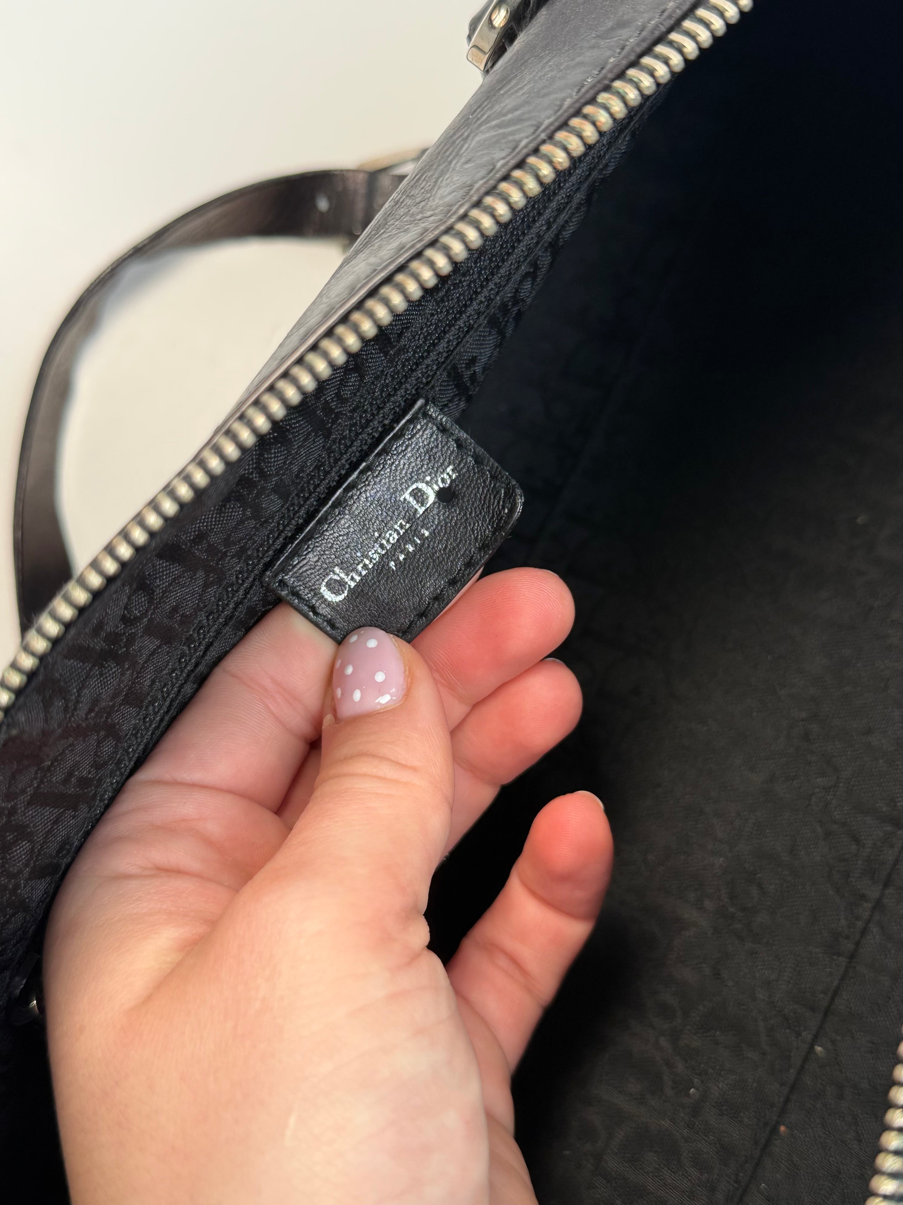 Vintage Christian Dior Hardcore Pierced Boston Bag – cleo select