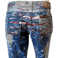 Vintage Just Cavalli Printed Bootcut Jeans – Floral Print