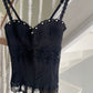 Elegantes Vintage Top mit Spitze (M)