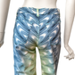 Roberto Cavalli Watercolour Pants Glitter Size XL