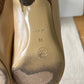 Vintage Chanel Pointed Toe Heels – Beige Leather, Size 40
