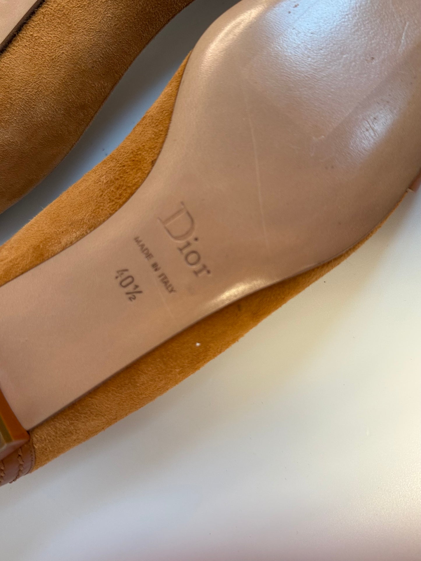Christian Dior Suede ballet flats 40,5