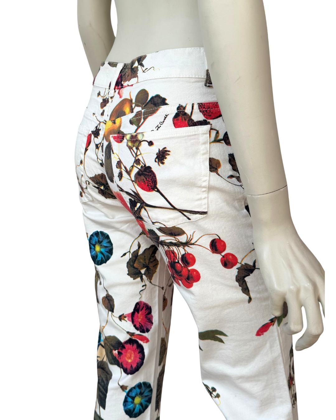 Vintage Roberto Cavalli Tiger Print Flared Pants – New With Tags
