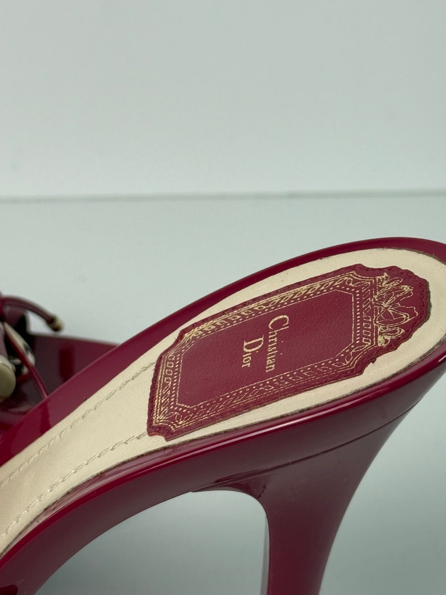 Vintage Christian Dior mules 37