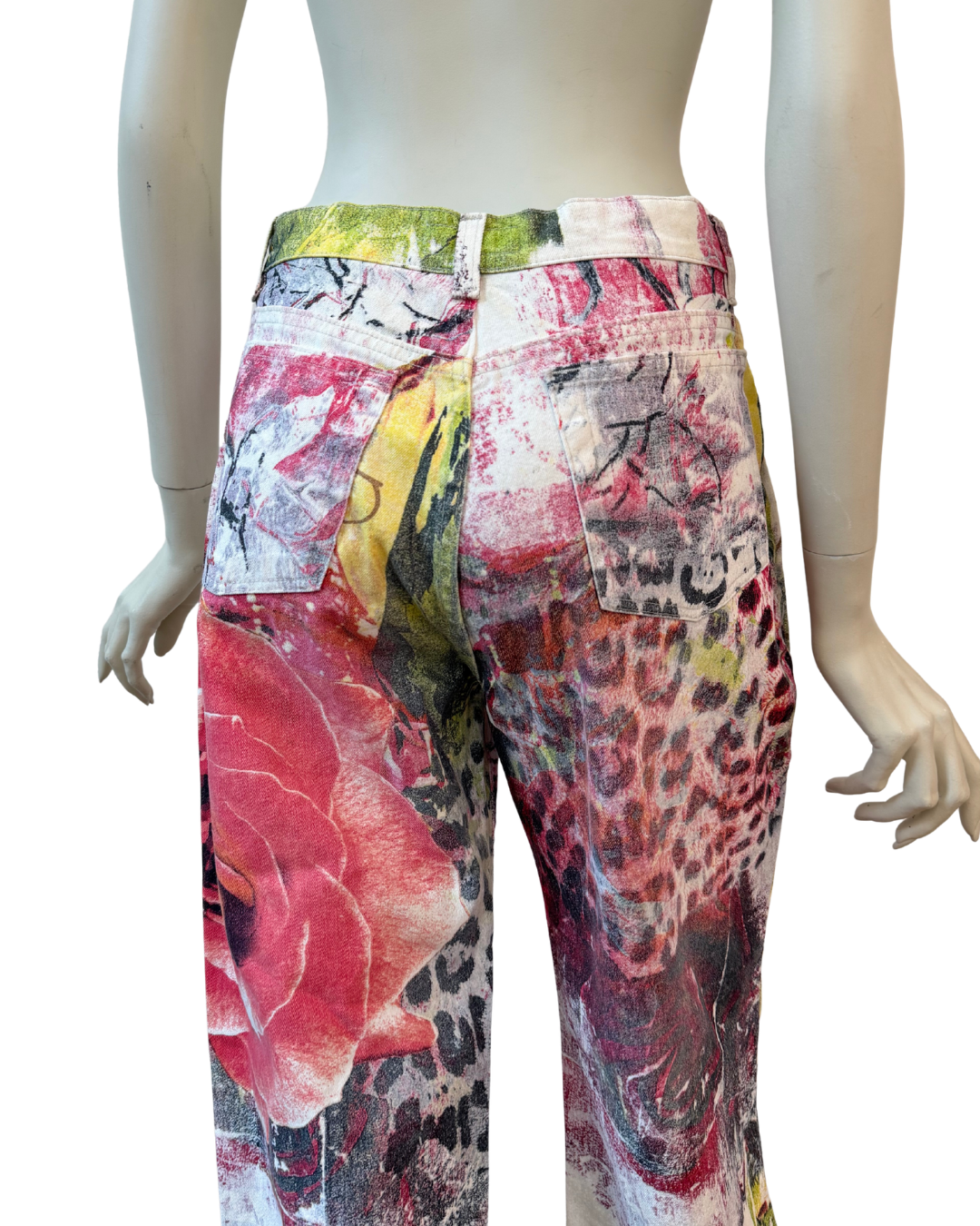 Vintage Roberto Cavalli Printed Jeans