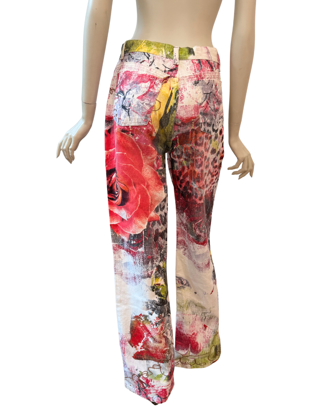 Vintage Roberto Cavalli Printed Jeans