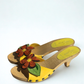 Vintage Miu Miu Yellow Patent Leather Clogs – Size 37