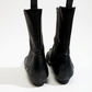 Dior Vintage I Love Dior Black Leather Western Boots 36.5 Galliano