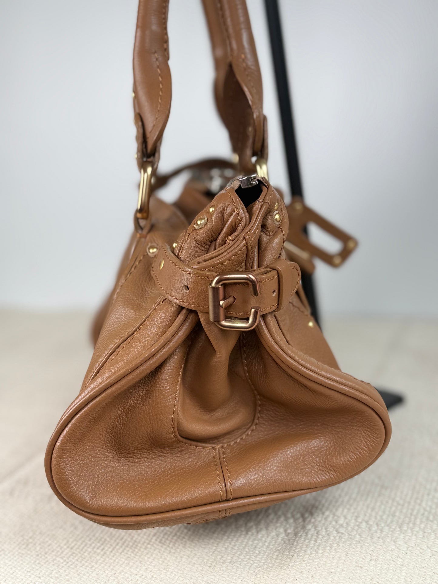 Vintage Chloé Paddington bag brown leather